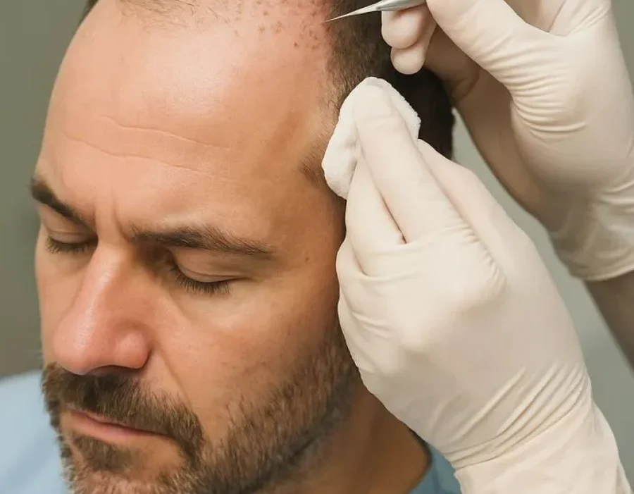 Live Hair Transplant Procedure _ Real Results Start Here at Hair Creations